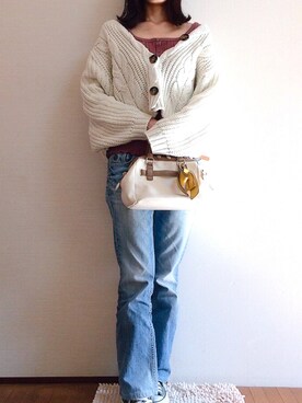 uniさん（レディース・158cm）の春コーディネート