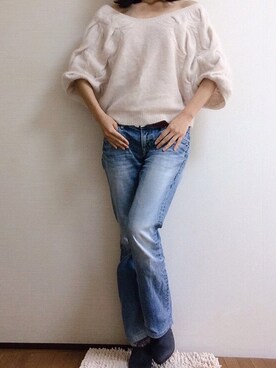 uniさん（レディース・158cm）の春コーディネート