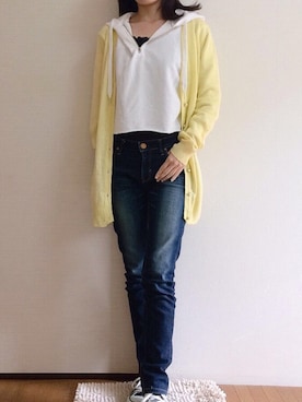 uniさん（レディース・161cm）の春コーディネート