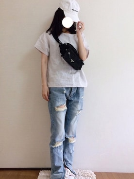 uniさん（レディース・161cm）の春コーディネート