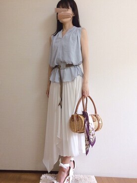 uniさん（レディース・161cm）の春コーディネート