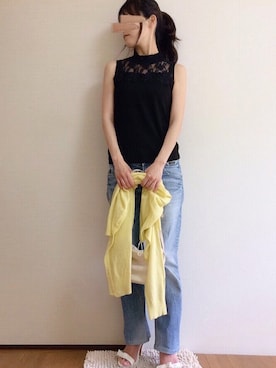 uniさん（レディース・161cm）の夏コーディネート