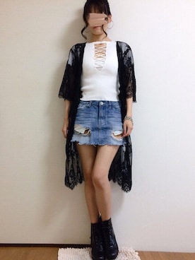 uniさん（レディース・161cm）の夏コーディネート