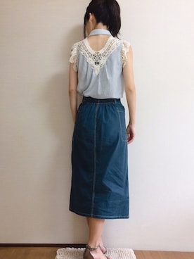 uniさん（レディース・161cm）の夏コーディネート