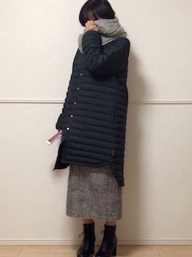 「traditionalweatherwear」｜uniさん（レディース・161cm）の冬コーディネート