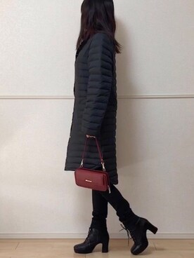 「traditionalweatherwear」｜「アイテム（ジャケット/アウター）」を使った、uniさん（レディース・161cm）の冬コーディネート