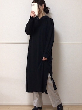 「socolla（ソコラ）のアイテム（ワンピース/ドレス）」を使った、uniさん（レディース・161cm）の春コーディネート