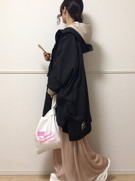 「traditionalweatherwear」｜「アイテム（ジャケット/アウター）」を使った、uniさん（レディース・161cm）の春コーディネート
