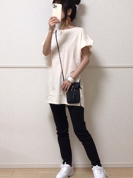 「ITEMS_URBANRESEARCH」｜uniさん（レディース・161cm）の春コーディネート