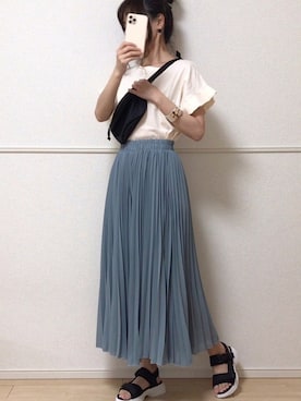 「ITEMS_URBANRESEARCH」｜uniさん（レディース・161cm）の春コーディネート
