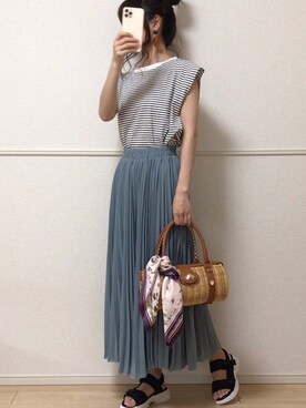 「ITEMS_URBANRESEARCH」｜uniさん（レディース・161cm）の春コーディネート