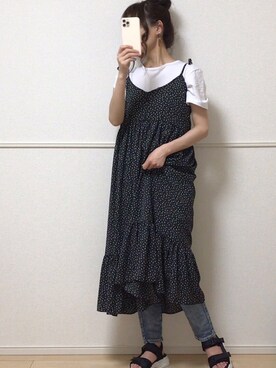 uniさん（レディース・161cm）の春コーディネート