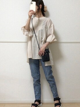 uniさん（レディース・161cm）の夏コーディネート