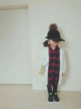 Rin-Renさん（キッズ・90cm）の秋コーディネート