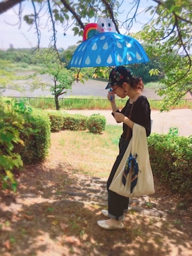 「FLYING TIGERS（フライングタイガー）のアイテム（その他）」を使った、M e g さん（レディース・151cm）の夏コーディネート