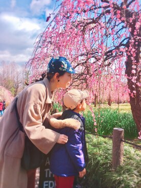 「カオリノモリ」｜「アイテム（その他）」を使った、M e g さん（レディース・150cm）の春コーディネート