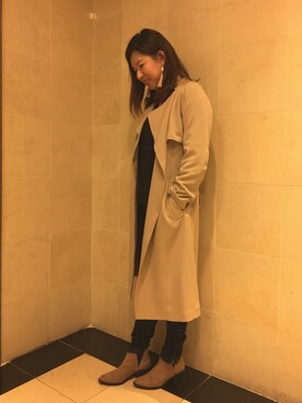 トレンチコートを使った 安室奈美恵 の人気ファッションコーディネート Wear