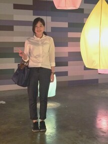 Taobao | stripe pants(チノパンツ)
