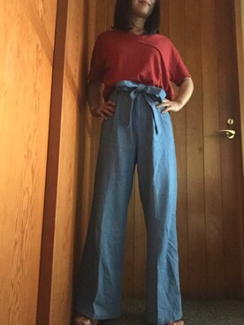 Mooさん（レディース・156cm）の夏コーディネート