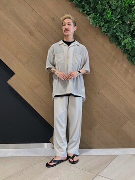 「URBAN RESEARCH（アーバンリサーチ）のアイテム（腕時計）」を使った、ryoryo1204さん（メンズ・165cm）の夏コーディネート