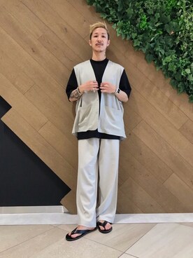 「URBAN RESEARCH（アーバンリサーチ）のアイテム（腕時計）」を使った、ryoryo1204さん（メンズ・165cm）の春コーディネート