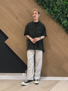 「URBAN RESEARCH（アーバンリサーチ）のアイテム（腕時計）」を使った、ryoryo1204さん（メンズ・165cm）の夏コーディネート
