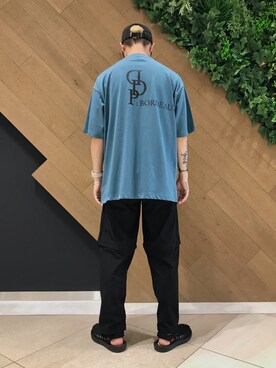 「KEEN（キーン）のアイテム（シューズ）」を使った、ryoryo1204さん（メンズ・165cm）の夏コーディネート
