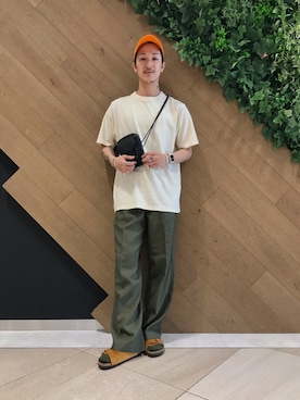「URBAN RESEARCH（アーバンリサーチ）のアイテム（腕時計）」を使った、ryoryo1204さん（メンズ・165cm）の夏コーディネート