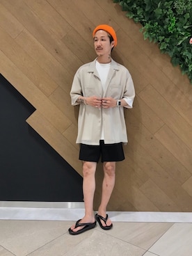 「URBAN RESEARCH（アーバンリサーチ）のアイテム（腕時計）」を使った、ryoryo1204さん（メンズ・165cm）の夏コーディネート