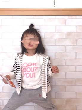  mei.さん（キッズ・90cm）の春コーディネート