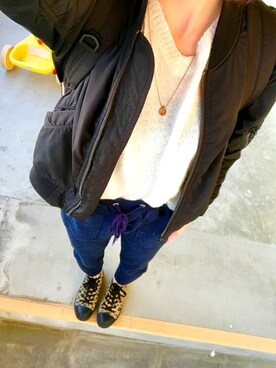 miyppさん（レディース・160cm）の冬コーディネート