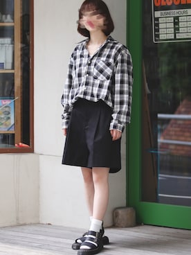 BOYSHE_staffさん（レディース・158cm）の夏コーディネート