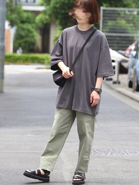 BOYSHE_staffさん（レディース・158cm）の夏コーディネート