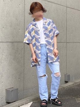 BOYSHE_staffさん（レディース・158cm）の夏コーディネート