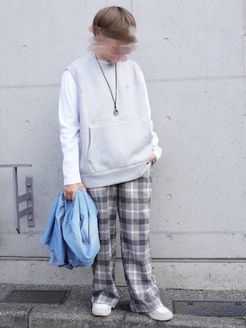 「BOYSHE（ボーイシー）のアイテム（アクセサリー）」を使った、BOYSHE_staffさん（レディース・160cm）の秋コーディネート