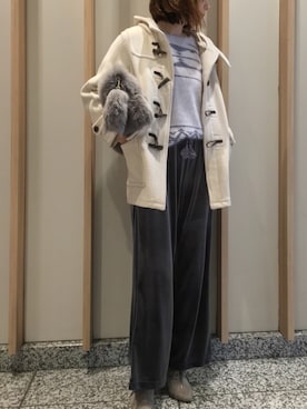 「FREE'S MART（フリーズマート）のアイテム（ブーティ）」を使った、GUCCIさん（レディース・167cm）の冬コーディネート