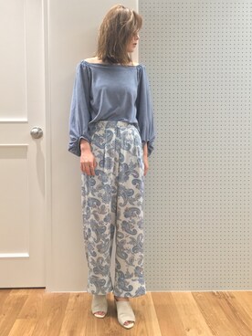 「バルーンスリーブ」｜GUCCIさん（レディース・167cm）の春コーディネート