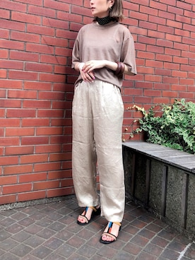 「ラメ」｜「アイテム（財布/小物）」を使った、GUCCIさん（レディース・168cm）の夏コーディネート