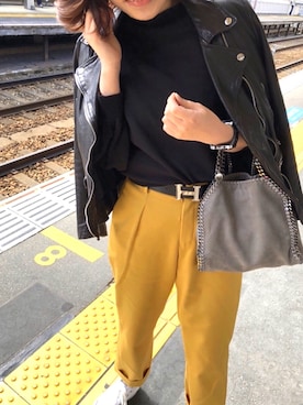 Nana Mさん（レディース・165cm）の冬コーディネート