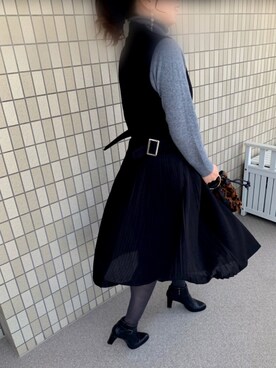 Nana Mさん（レディース・165cm）の冬コーディネート