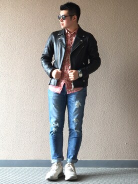 「URBAN RESEARCH Sonny Label（アーバンリサーチサニーレーベル）のアイテム（アクセサリー）」を使った、RYUTAROさん（メンズ・165cm）の春コーディネート