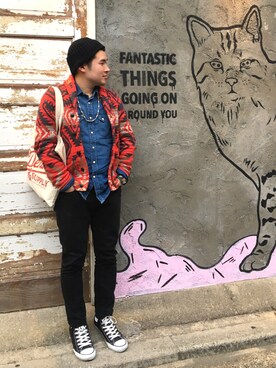 「URBAN RESEARCH Sonny Label（アーバンリサーチサニーレーベル）のアイテム（アクセサリー）」を使った、RYUTAROさん（メンズ・165cm）の春コーディネート