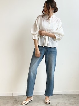 「Futier land（フューティアランド）のアイテム」を使った、Anneさん（レディース・165cm）の春コーディネート