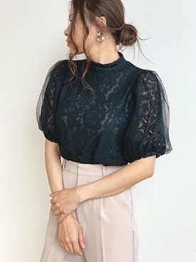 「Futier land（フューティアランド）のアイテム」を使った、Anneさん（レディース・165cm）の春コーディネート