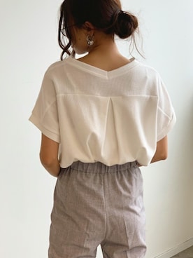 「Futier land（フューティアランド）のアイテム」を使った、Anneさん（レディース・165cm）の春コーディネート