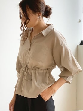 「Futier land（フューティアランド）のアイテム」を使った、Anneさん（レディース・165cm）の春コーディネート