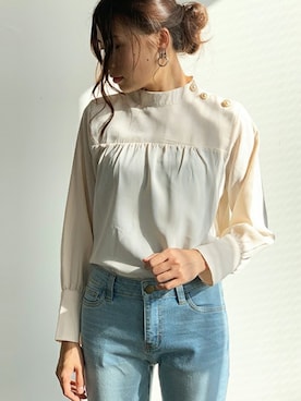 「Futier land（フューティアランド）のアイテム」を使った、Anneさん（レディース・165cm）の春コーディネート