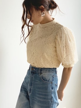 「Futier land（フューティアランド）のアイテム」を使った、Anneさん（レディース・165cm）の春コーディネート