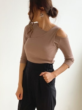 「Futier land（フューティアランド）のアイテム」を使った、Anneさん（レディース・165cm）の春コーディネート