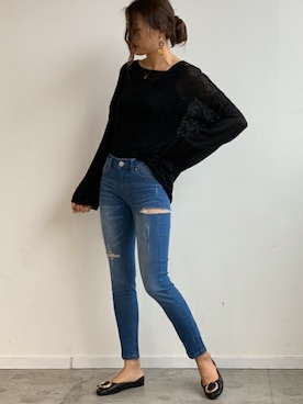 Anneさん（レディース・165cm）の春コーディネート